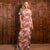 Kirstenbosch Watercolour Maxi Dress Coral