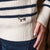 Midlands Striped Pullover Knit Ivory