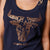 Leopard Luxe Skull Tank Midnight