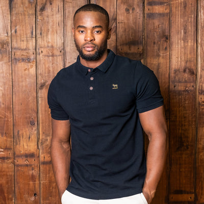 African Luxury Regular Fit PK Polo Mamba