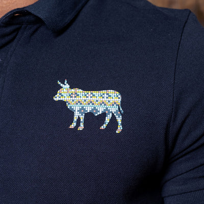 Ndebele Nguni Regular Fit PK Polo Midnight