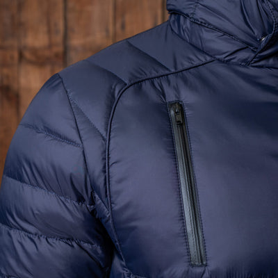 Cathedral Peak Packable Puffer Midnight