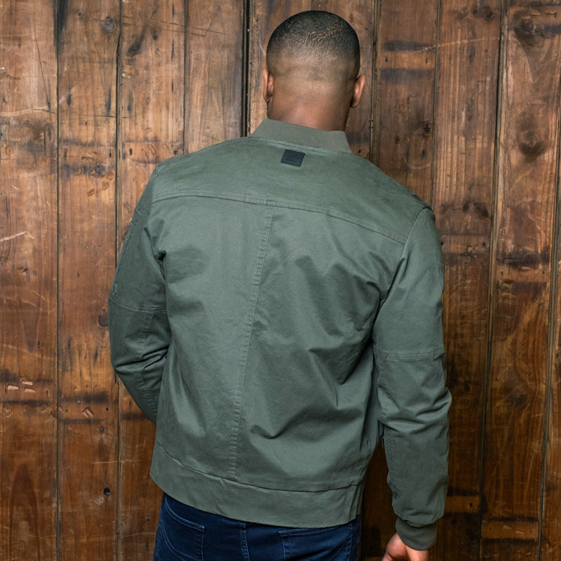 Kingsley Heath Urban Bomber Jacket Fatigue