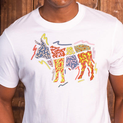 Funky Nguni Crew Tee Pelican