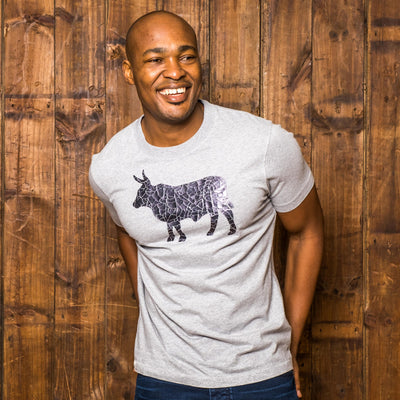 Scorched Earth Nguni Crew Tee Vervet