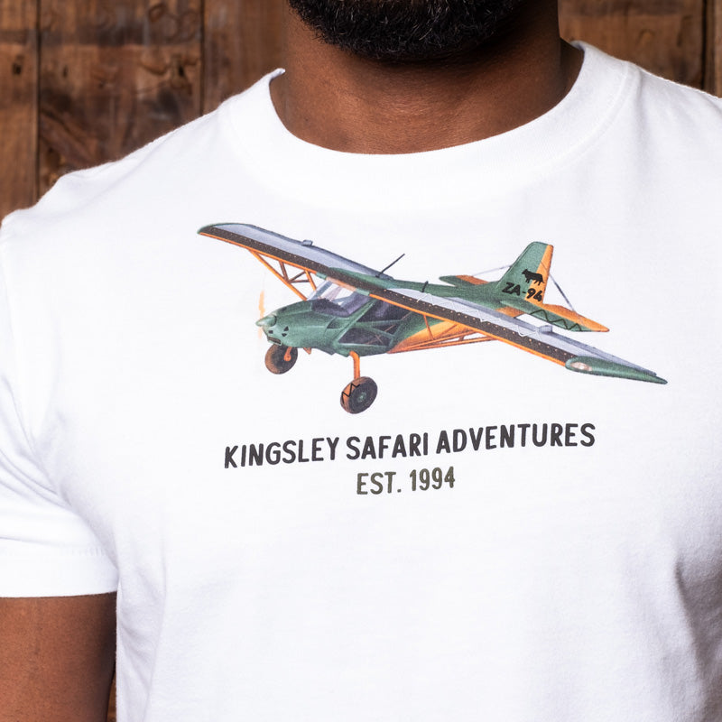 Kingsley Heath Safari Adventures Crew Tee Pelican