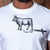 Ink Blot Nguni Crew Tee Pelican