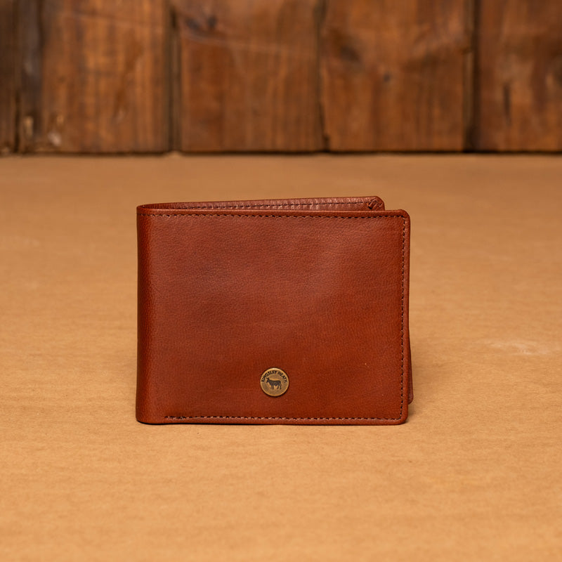 Kingsley Branded Disk Cardholder Wallet Buffalo