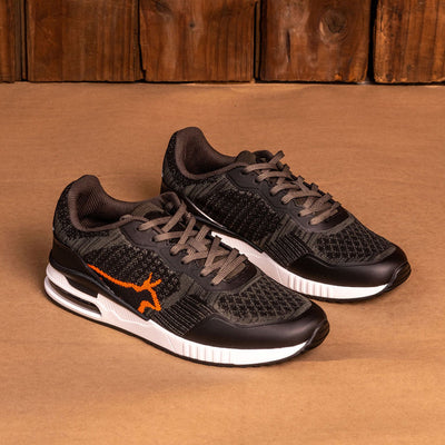 Kingsley Heath R Knitted Sneaker 4.0 Fatigue/Black/Orange/White/Black