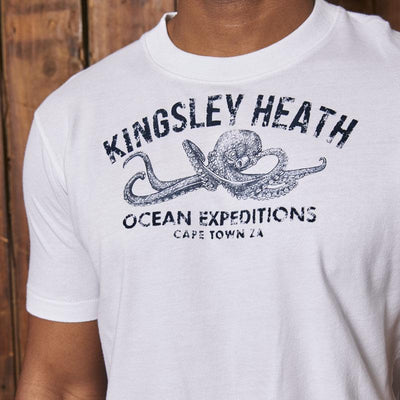Kingsley Heath Ocean Africa Crew Tee Pelican