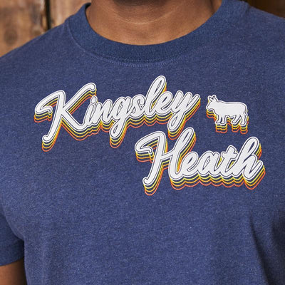 Stacked Kingsley Crew Tee Monarch