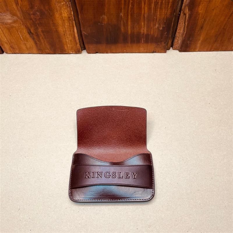 Kingsley Heath Folded Sliding Wallet Tan