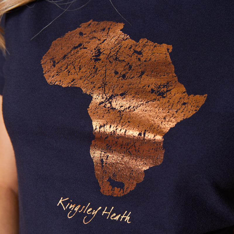 Home Of The Nguni Crew Tee Midnight