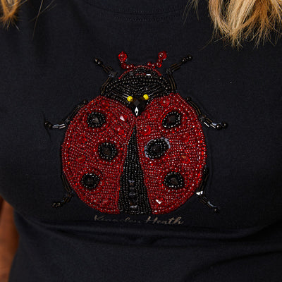 Ladybug Luxe Slim Crew Tee Mamba