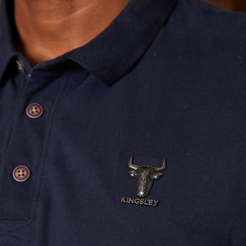 Luxe Nguni Regular Fit PK Polo Midnight