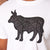 Quilted Nguni Crew Tee Pelican