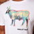 Funky Sketchy Nguni Crew Tee Pelican