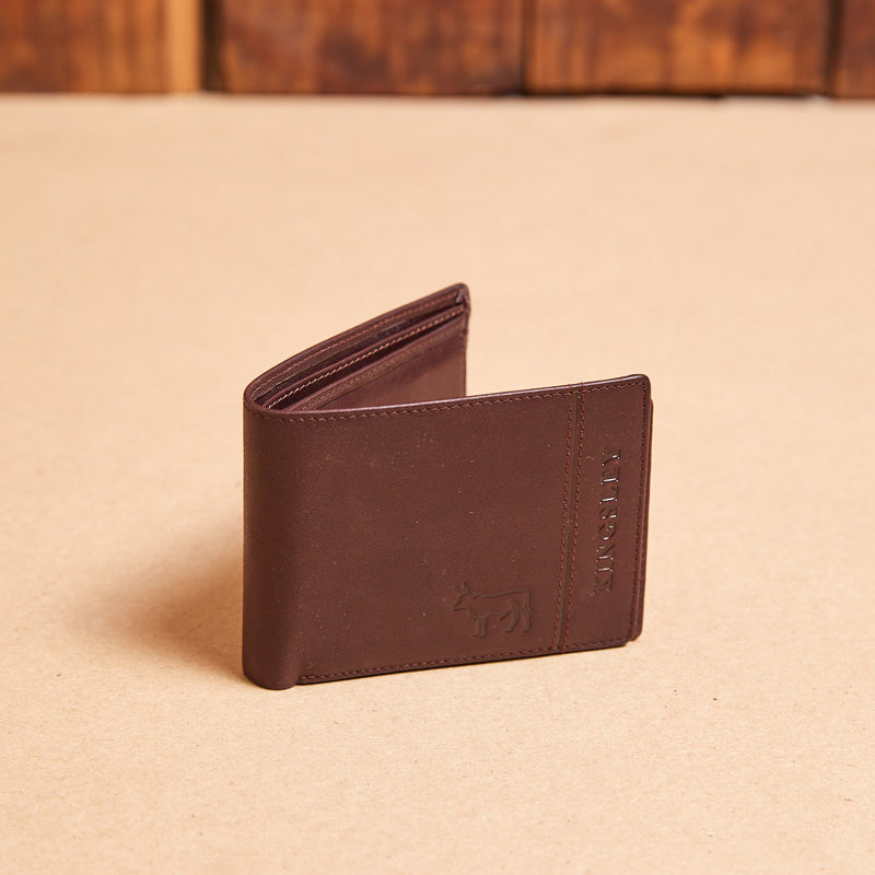 Kingsley Heath Embossed Edge Wallet Buffalo