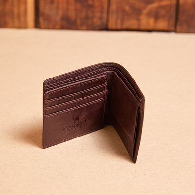 Kingsley Heath Embossed Edge Wallet Buffalo