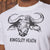 Geo Buffalo Crew Tee Pelican